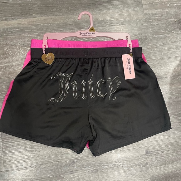 Juicy Couture Silky Sleep Shorts - Picture 1 of 3
